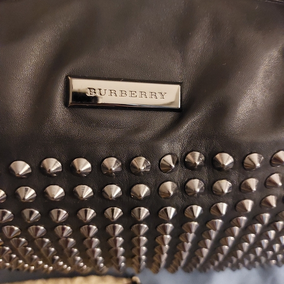 Burberry Studded Leather MD Tote - Picture 3 of 13